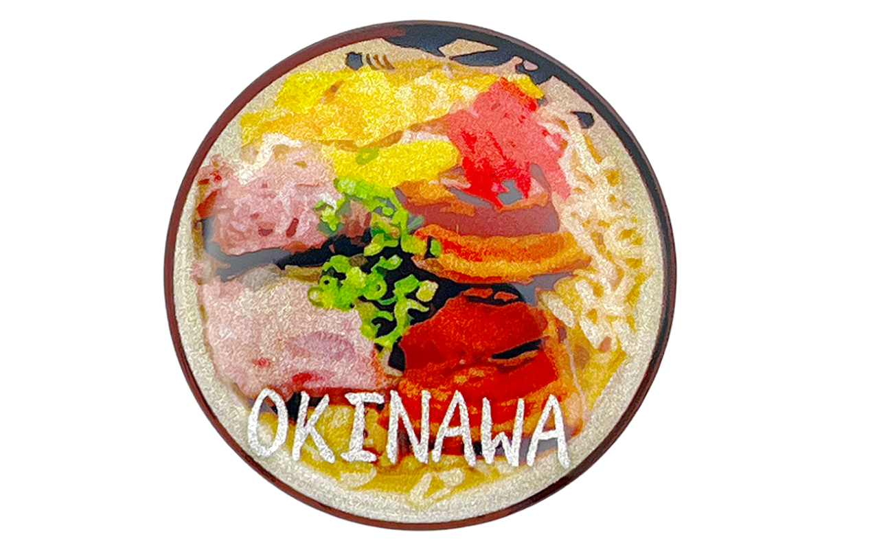 缶バッチ（ソーキソバ）