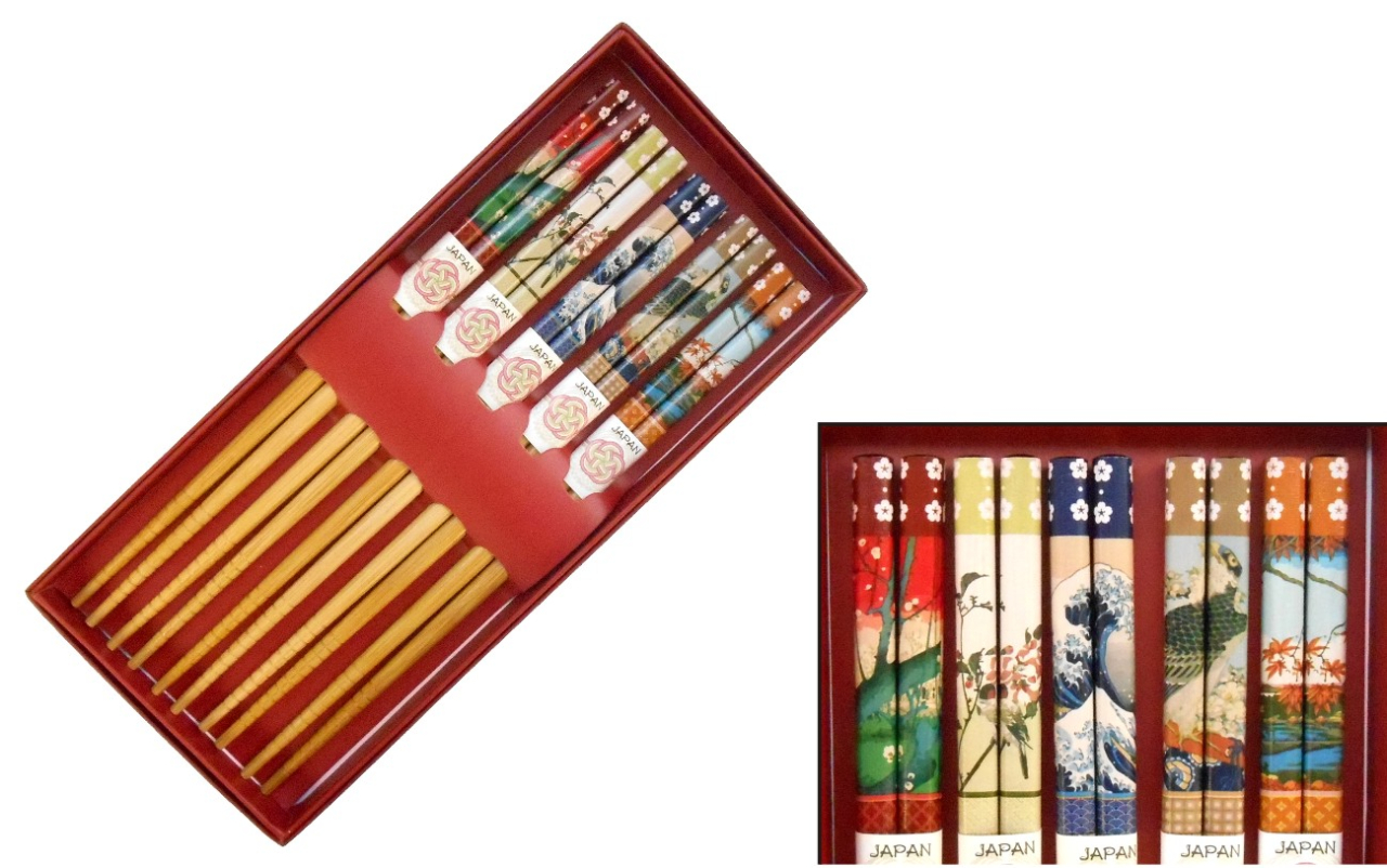箸5本セット（浮世絵シリーズ）
