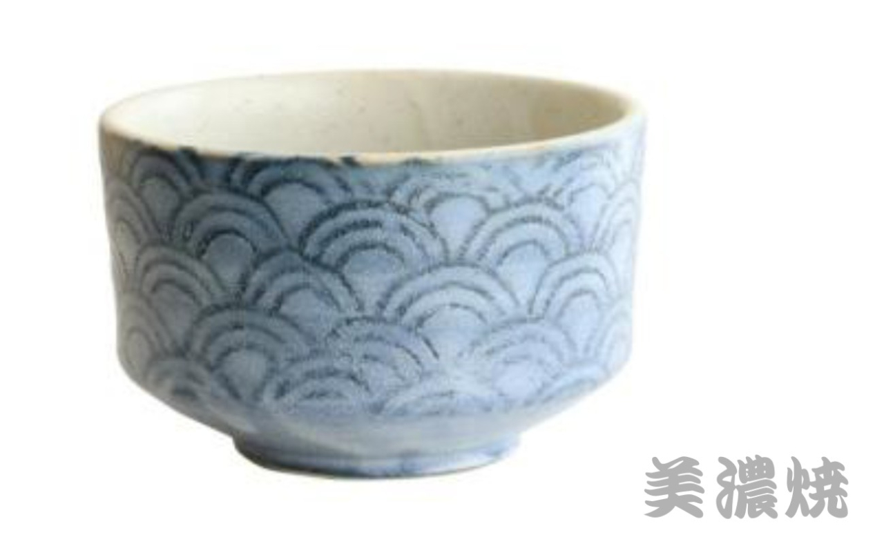 抹茶碗（青海波）