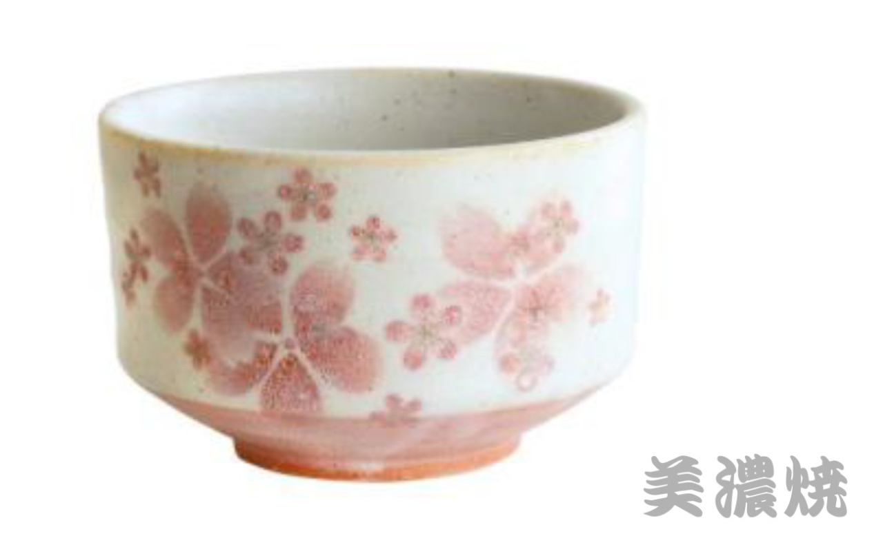 抹茶碗（舞桜）