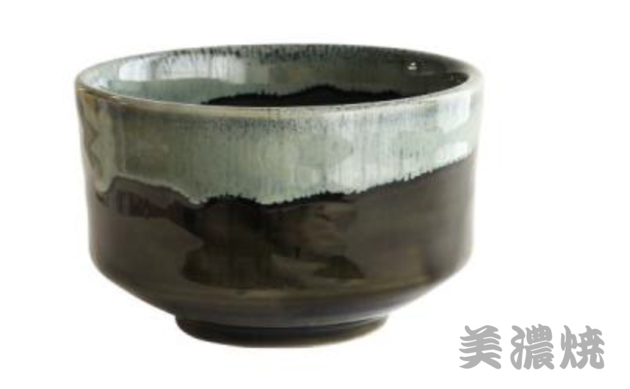 抹茶碗（霞流し）