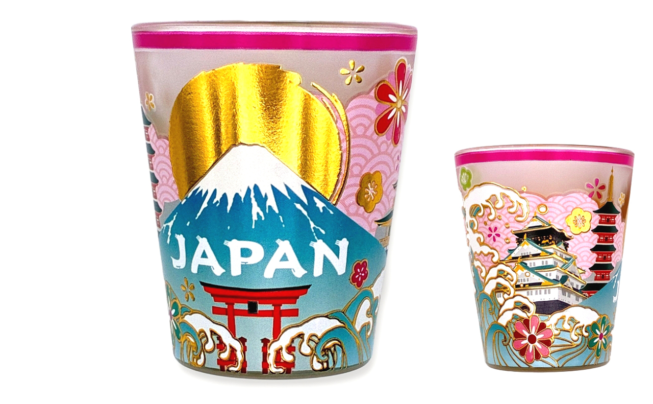 ショートショットグラス（JAPAN波の舞）