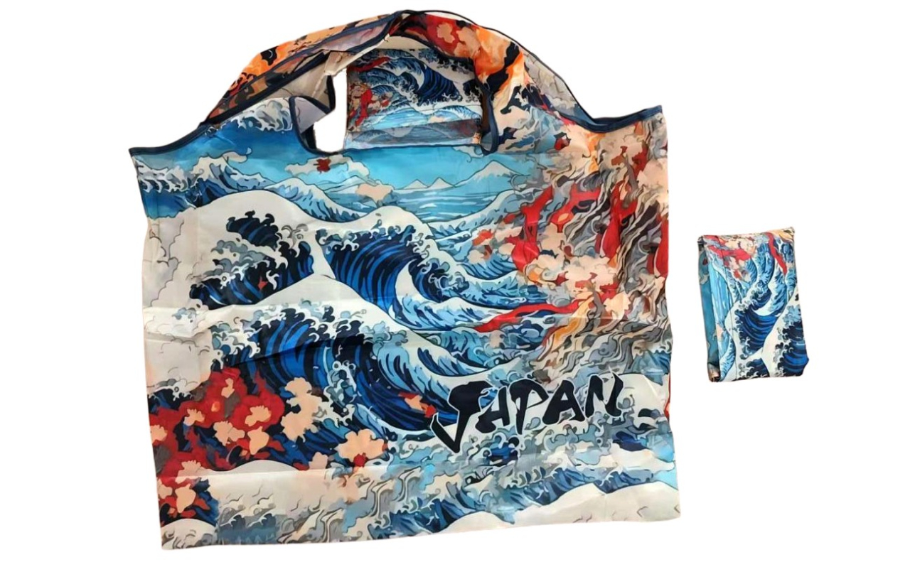エコバッグ大（波浮世絵）