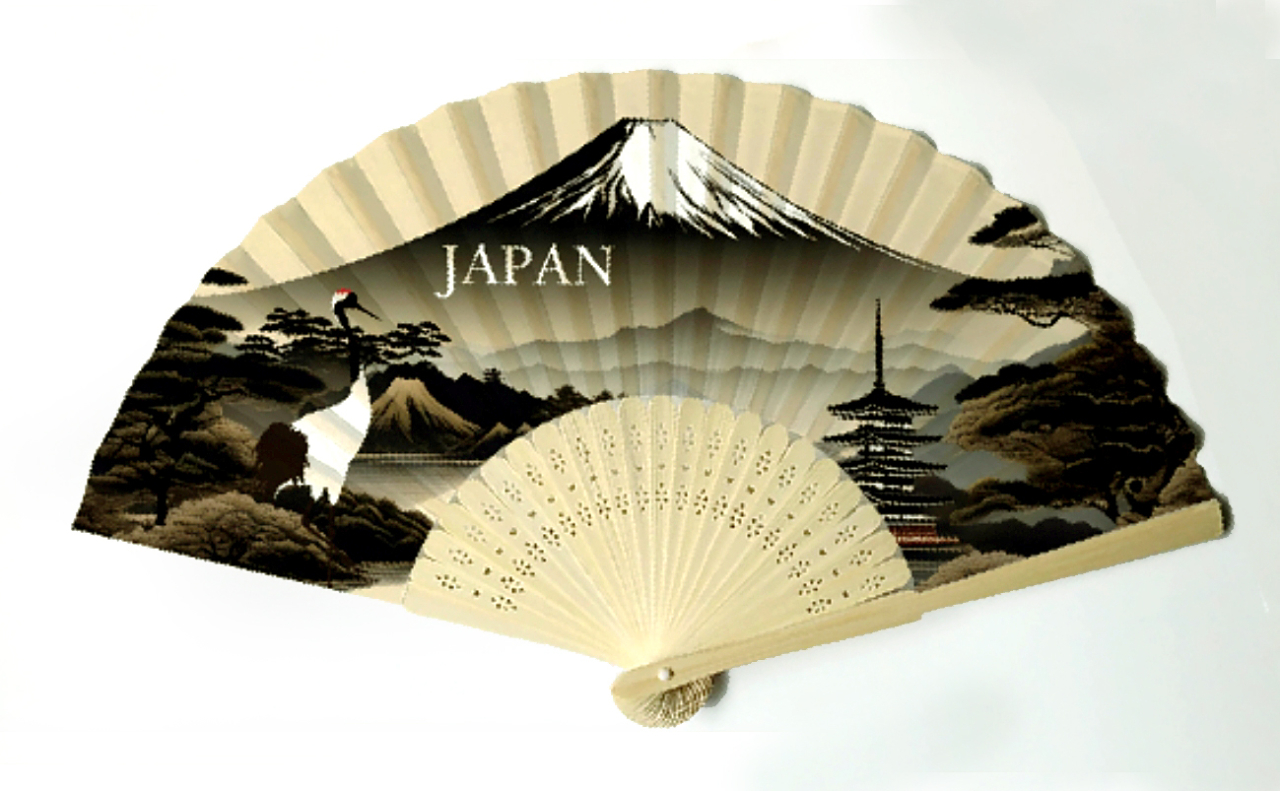 扇子（富士鶴）
