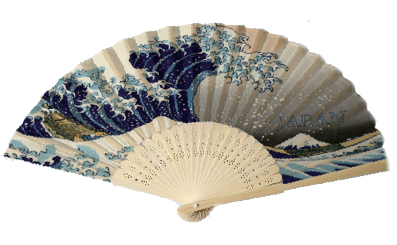 扇子（浪裏）
