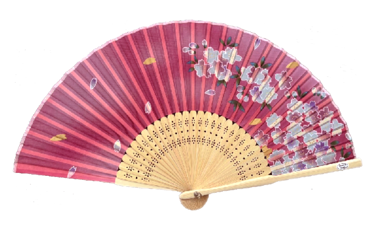 扇子（紅桜）