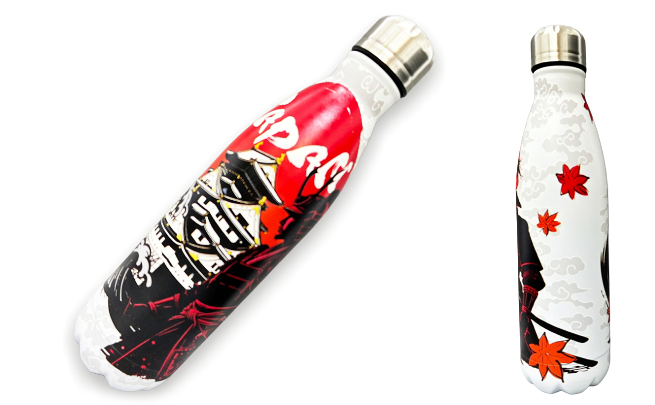 ステンレスボトル（筆波と紅葉武将）