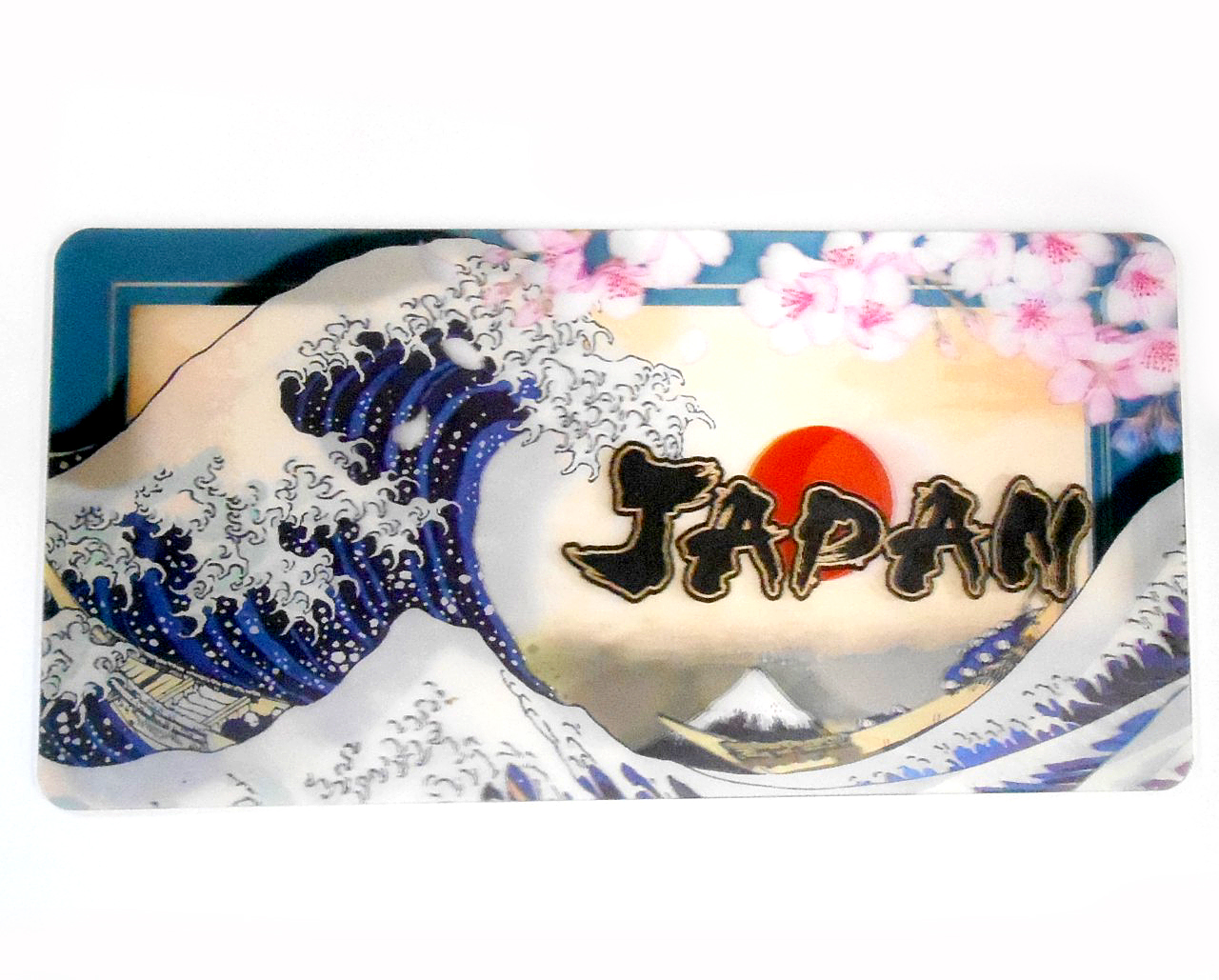 JAPAN桜と浪裏