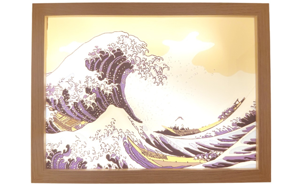 LEDボックスライト（浪裏）