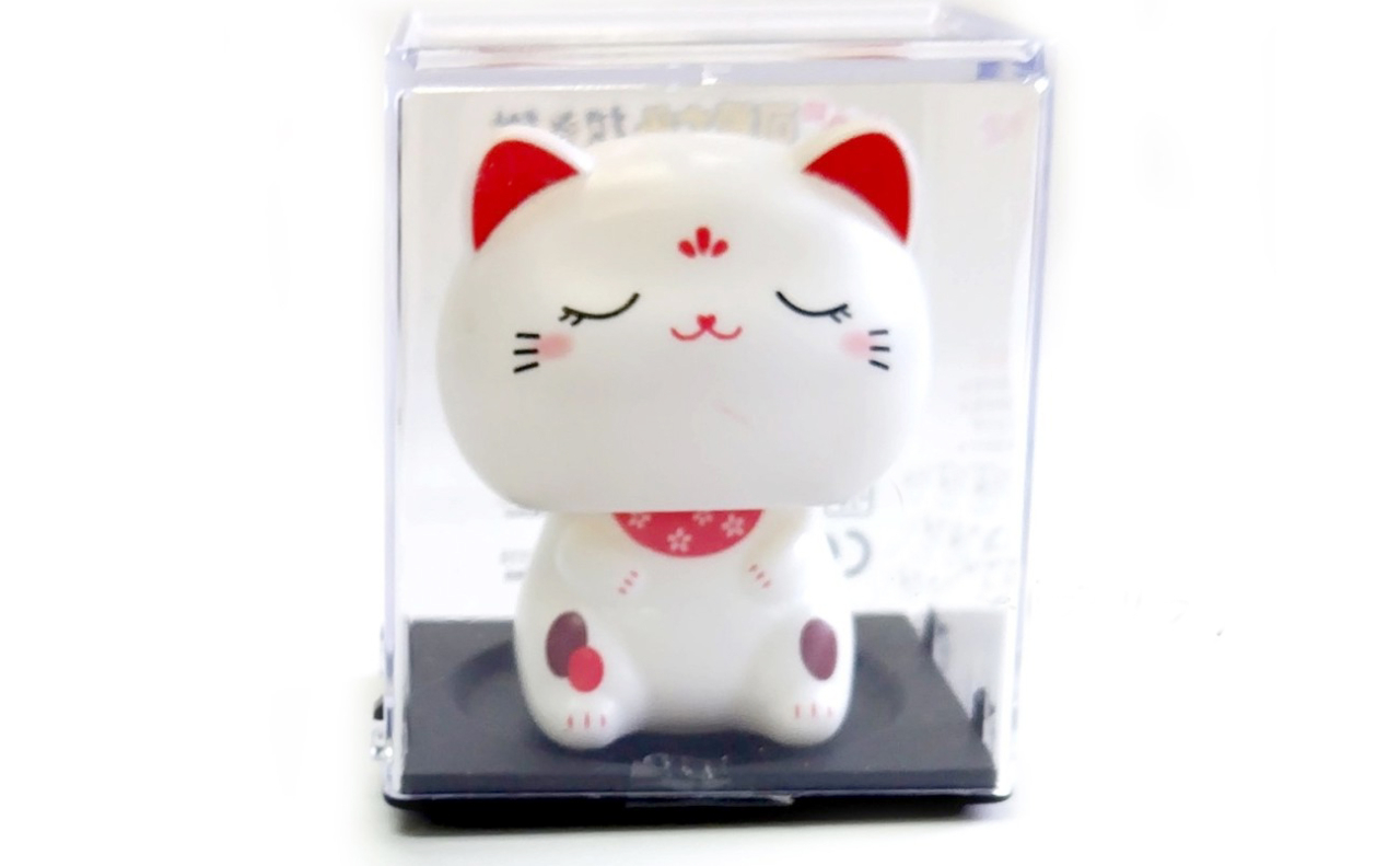 ソーラ招き猫（ほっこり）