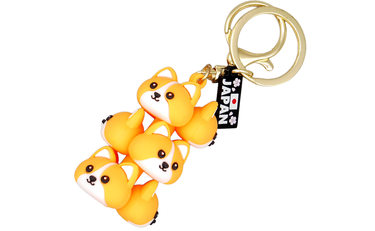 JAPAN柴犬いっぱいキーホルダー