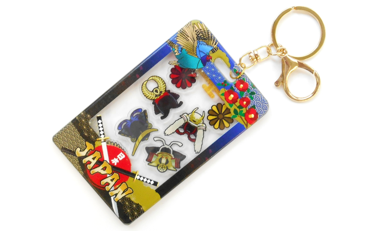 シャカシャカアクリルキーホルダー（JAPAN武将）