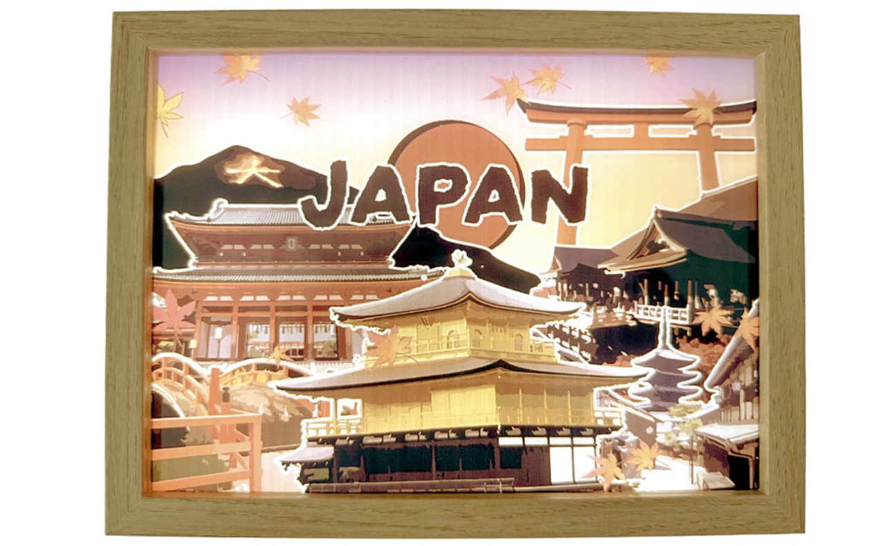 LEDボックスライト（JAPAN京都コラージュ）