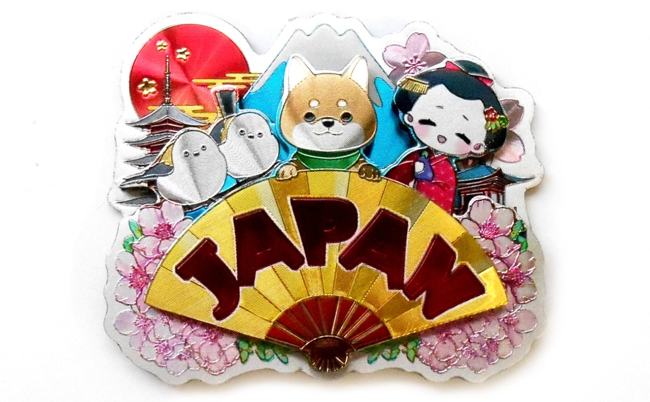 ラバーエッジングマグネット（日本集合）