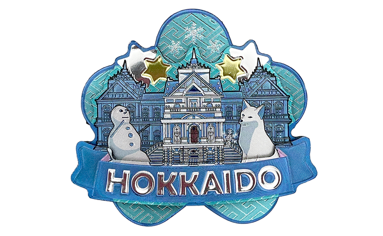 ラバーエッジングマグネット（北海道雪まつり）