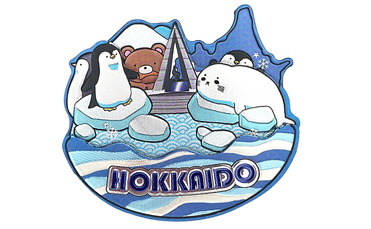 ラバーエッジングマグネット（北海道海）