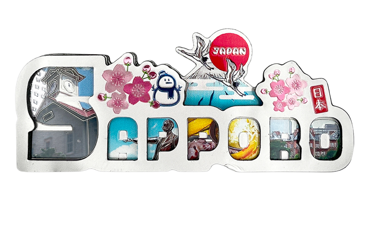 ラバーエッジングマグネット（鶴文SAPPORO）