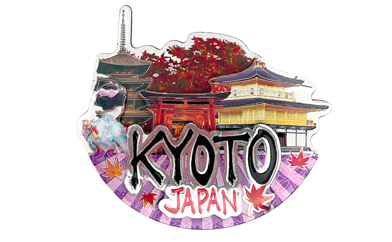 ラバーエッジングマグネット（花景色KYOTO）