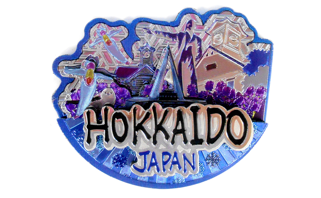 ラバーエッジングマグネット（花景色HOKKAIDO）