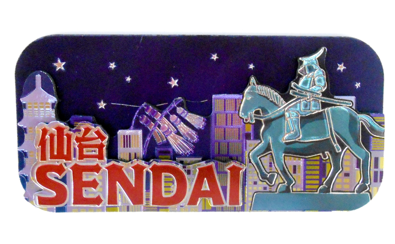 ラバーエッジングマグネット（仙台夜景）