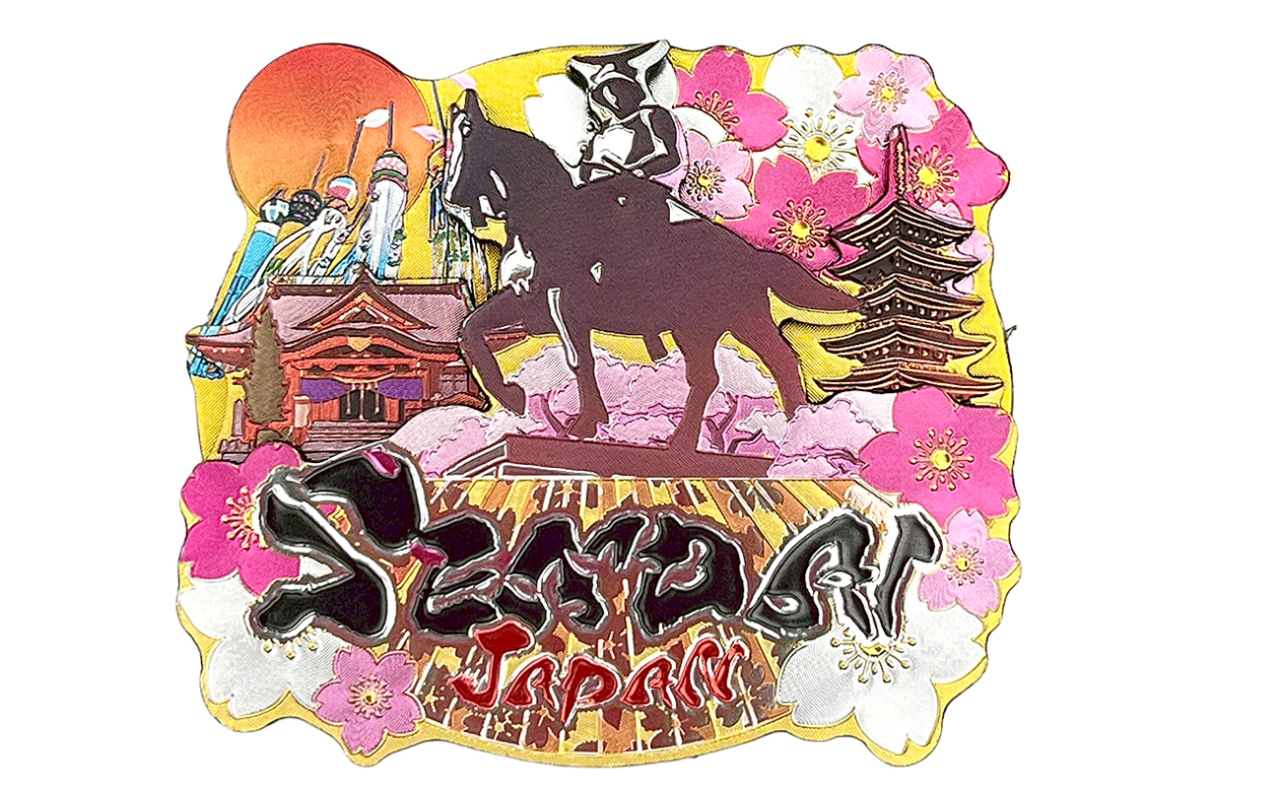 ラバーエッジングマグネット（花景色SEMDAI）