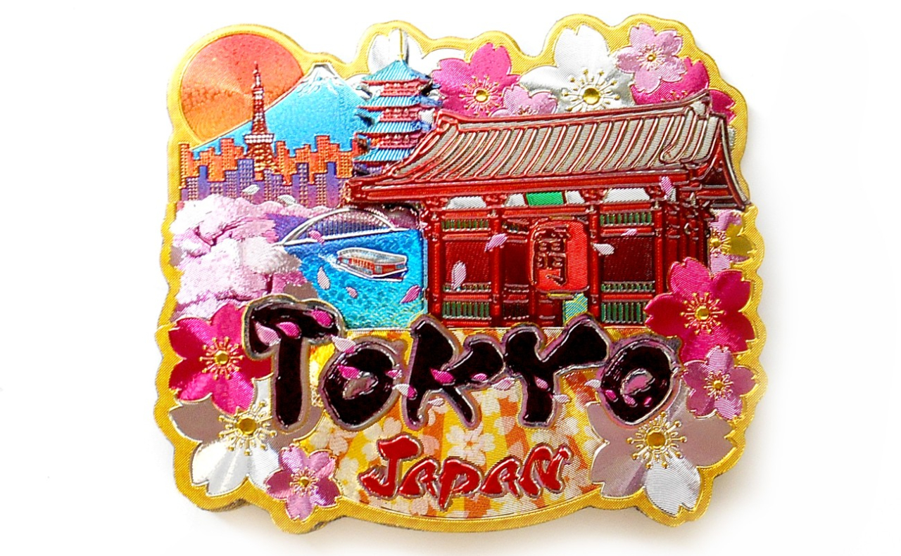 ラバーエッジングマグネット（花景色TOKYO）