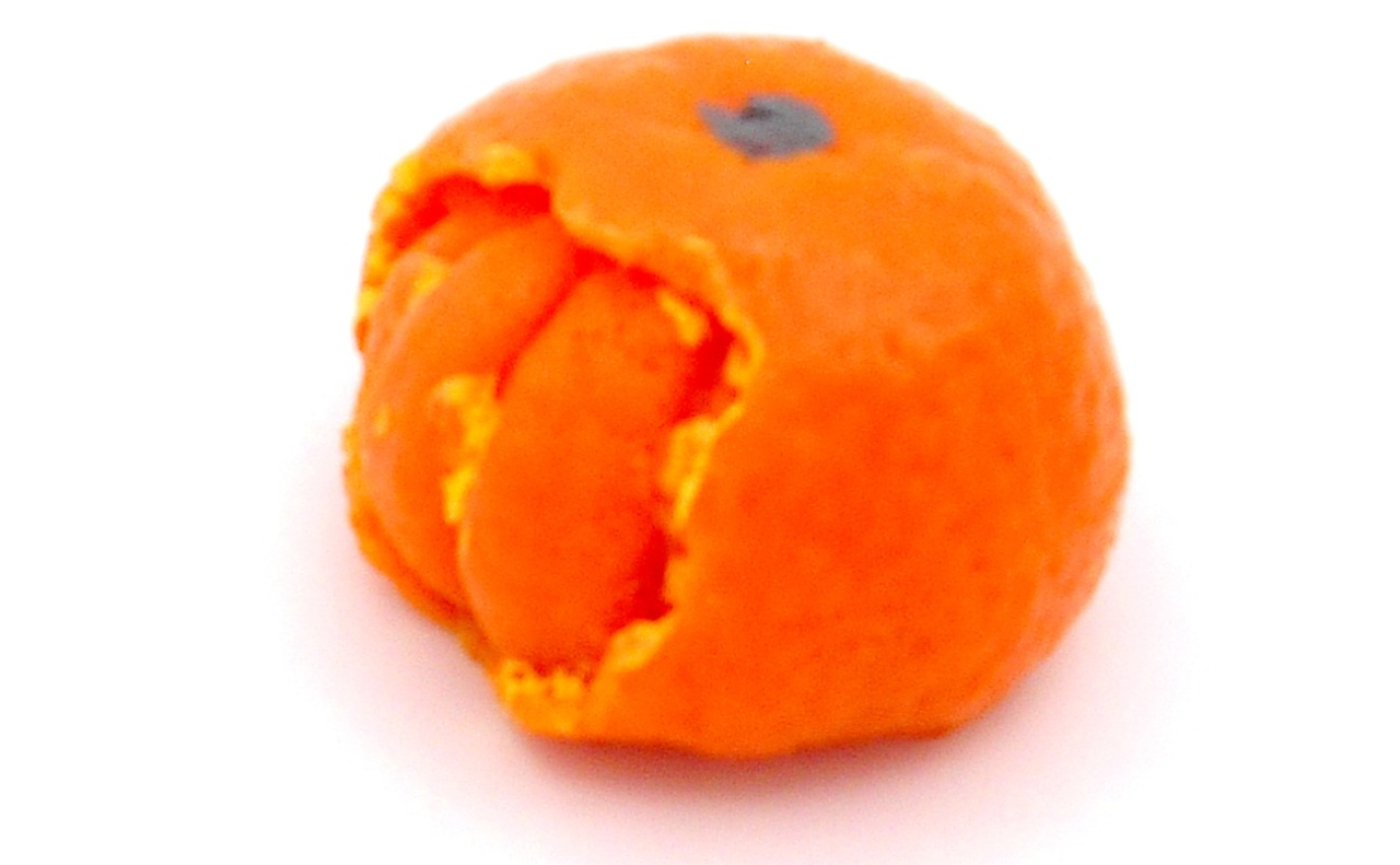 スクイーズ（剥きかけみかん）