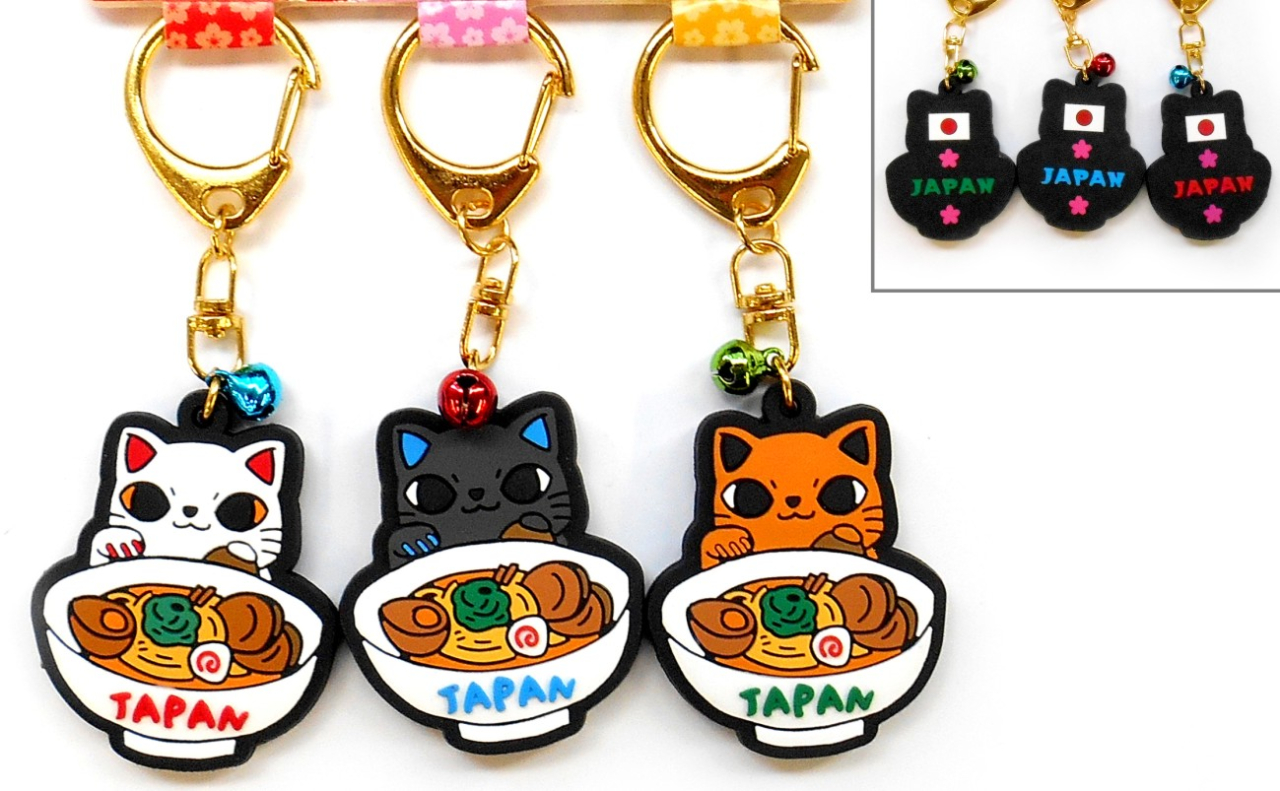 3Pラバーキーホルダー（ラーメン）