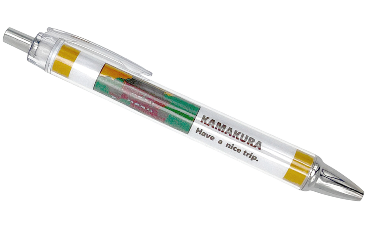 クリアボールペン鎌倉・江の島（KAMAKURA八幡宮）