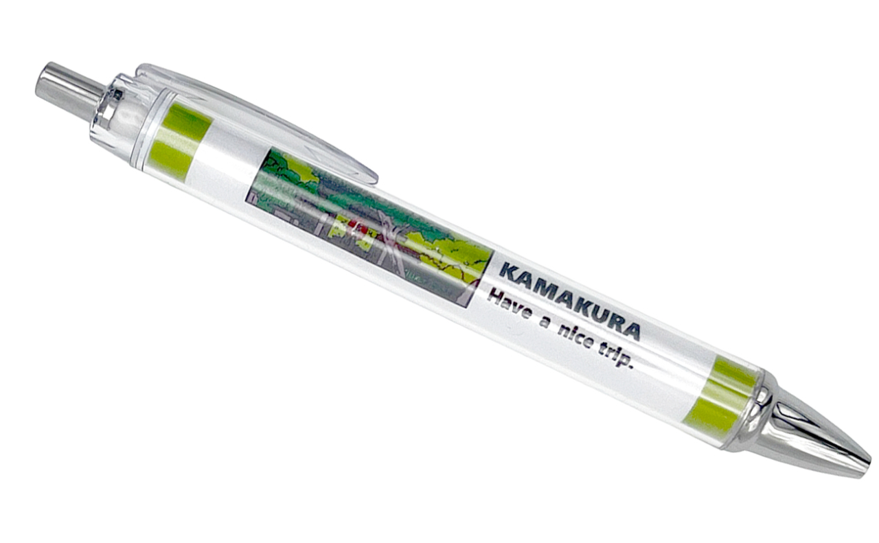 クリアボールペン鎌倉・江の島（KAMAKURA長谷寺）