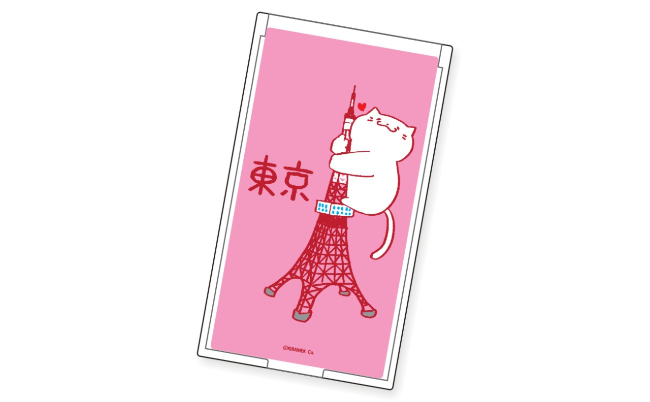 ねこぽーず東京　コンパクトミラー（東京）