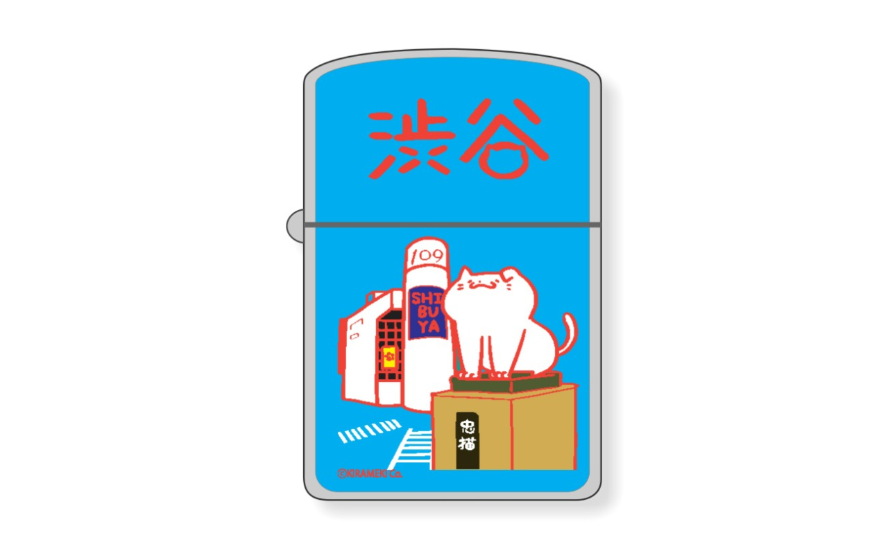 ねこぽーず東京　オイルライター（渋谷）